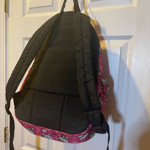 Hello Kitty Sanrio Pink nylon medium Backpack - Picture 3 of 9